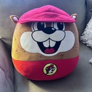 Buc-ee's 2023/2024 Plush Beaver Toy Buc-ee’s Squishmallow Dupe like new 17”
